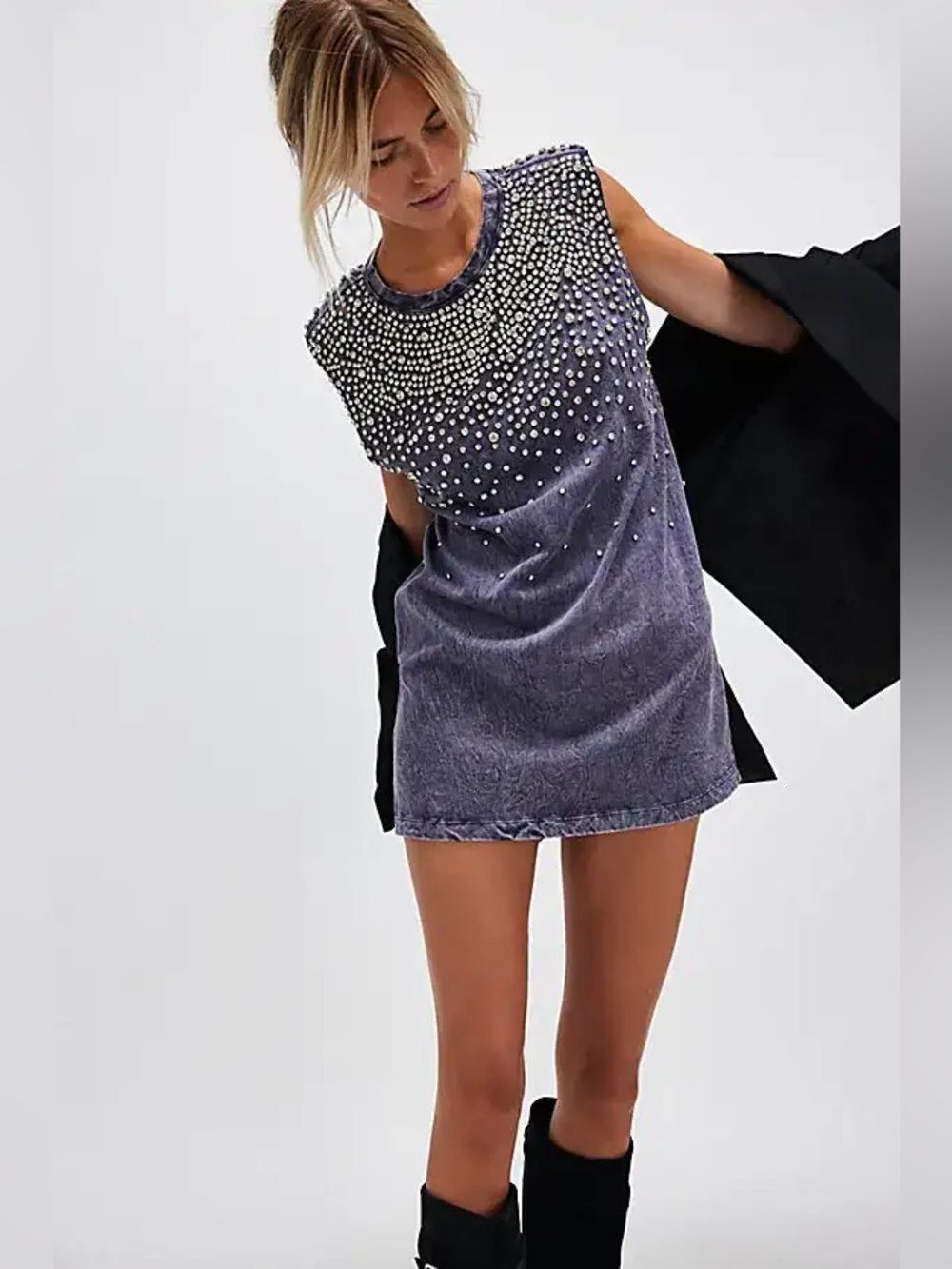 New Free People Shooting Star Mini Dress Size S